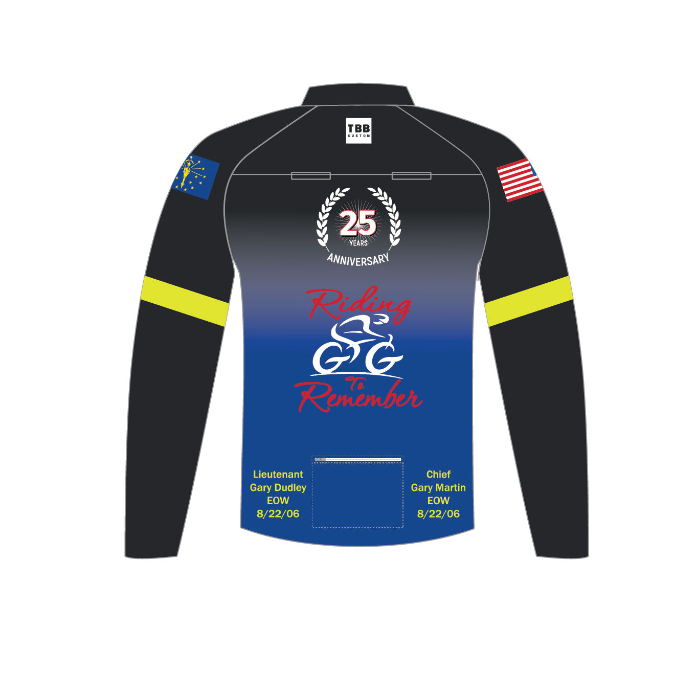 Cops Cycling for Survivors Wind Jacket