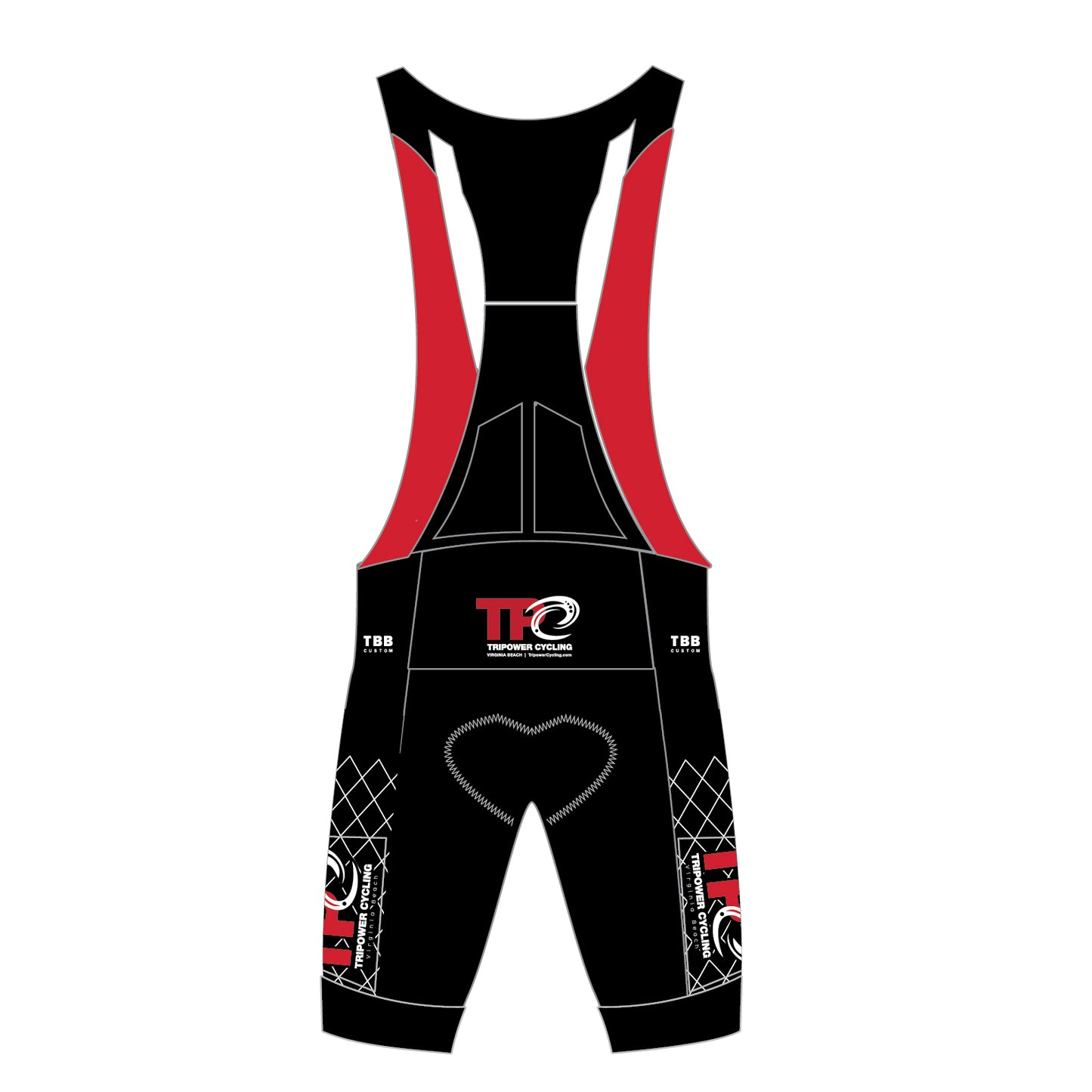TriPower Ultimate Adventure Bibs- Argyle