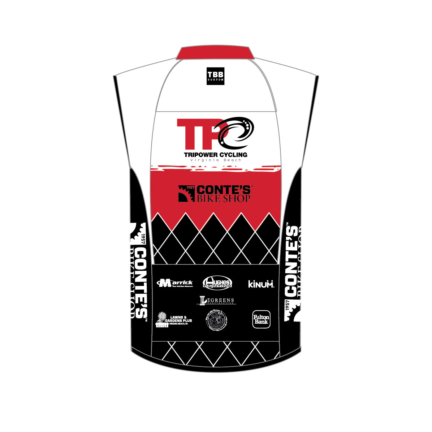 TriPower Wind Vest- Argyle