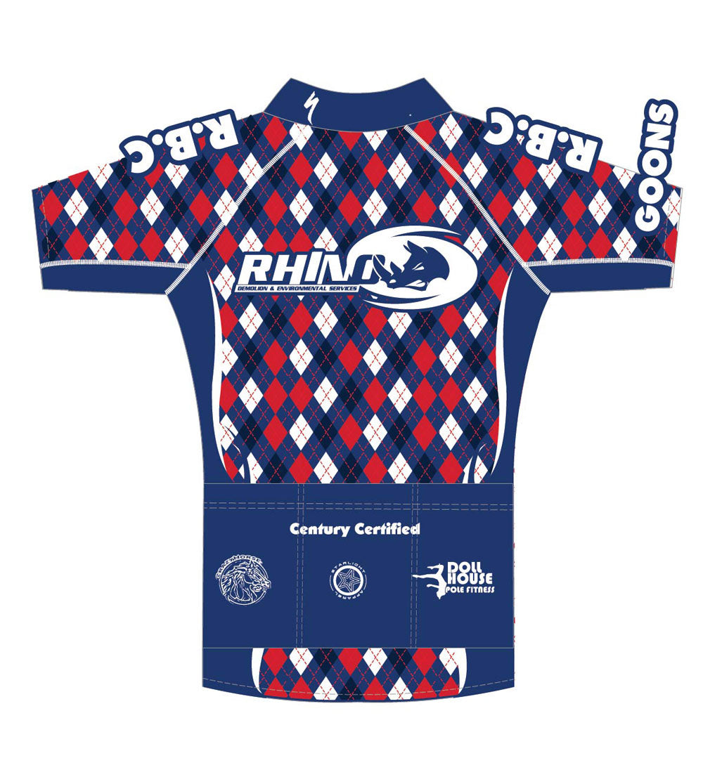 Rino Pro+ Club Jersey, Navy/Red/White