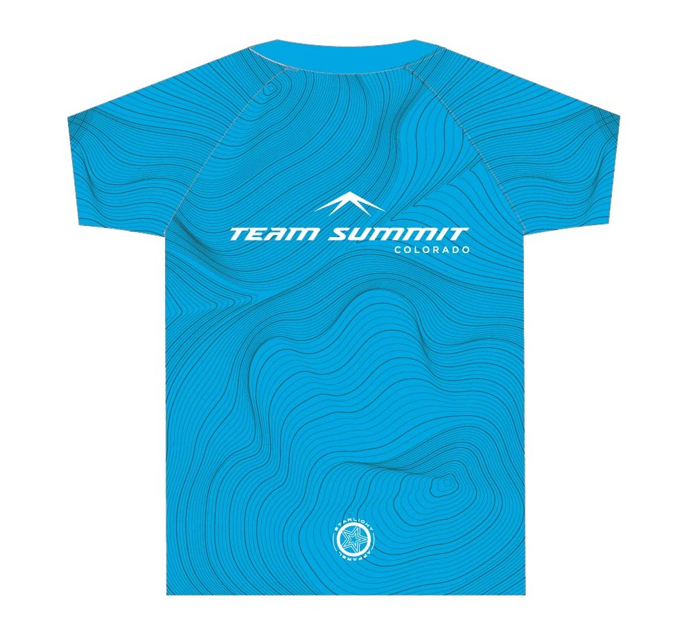 Summit Colorado Trail Tee Short Sleeve - Blue
