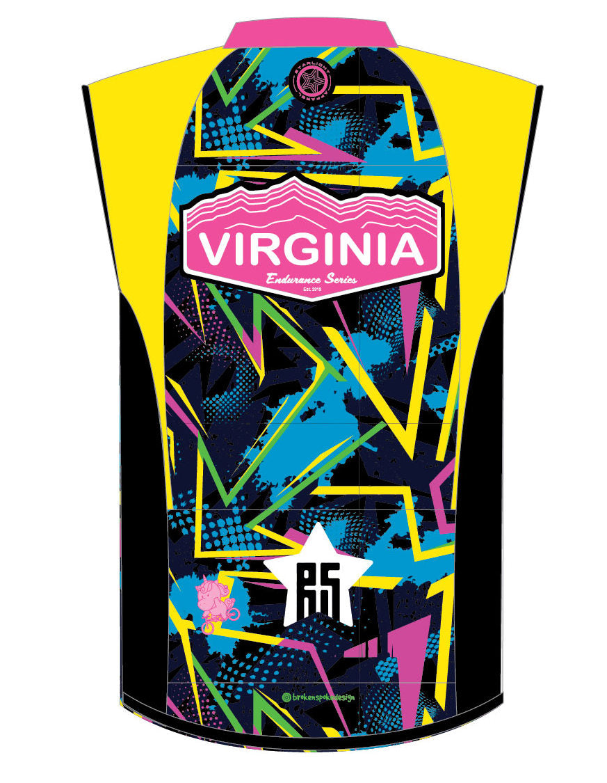 Virginia Endurance Series Wind Vest - Hi Vis