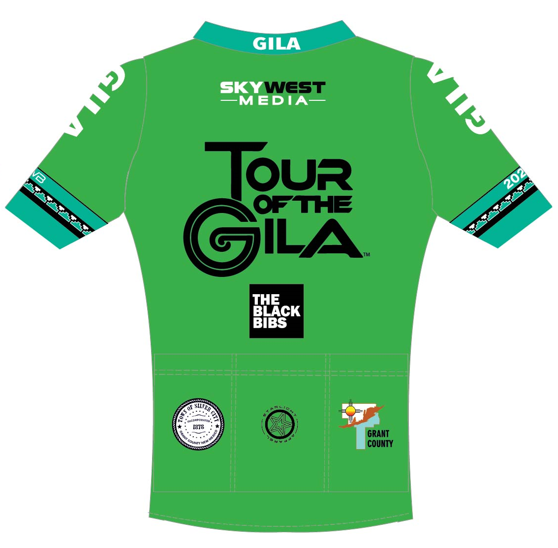 Tour of the Gila 2022 Pro+ Club Jersey Green