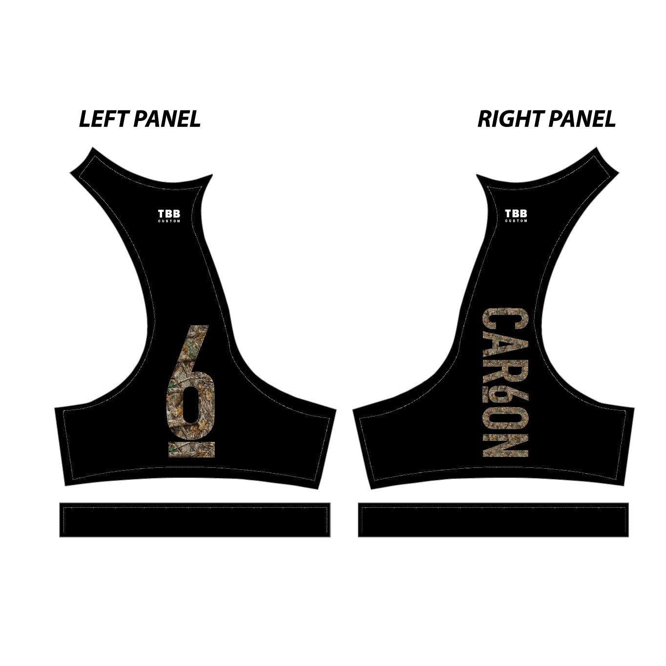 CAR6ON Ultimate Bibs - Camo