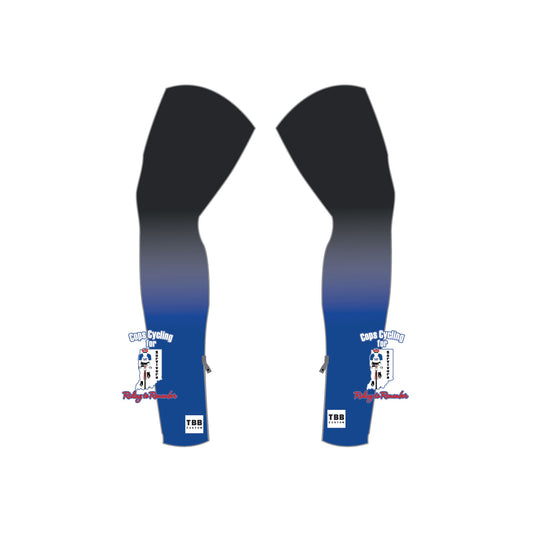 Cops Cycling for Survivors Leg Warmers