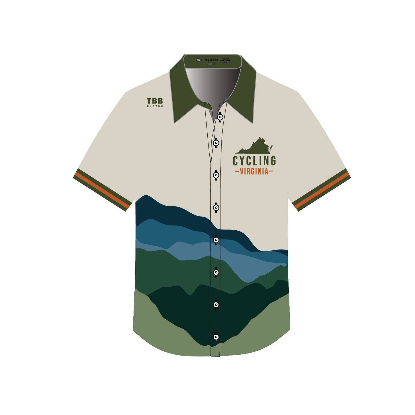 Cycling Virginia Button Down