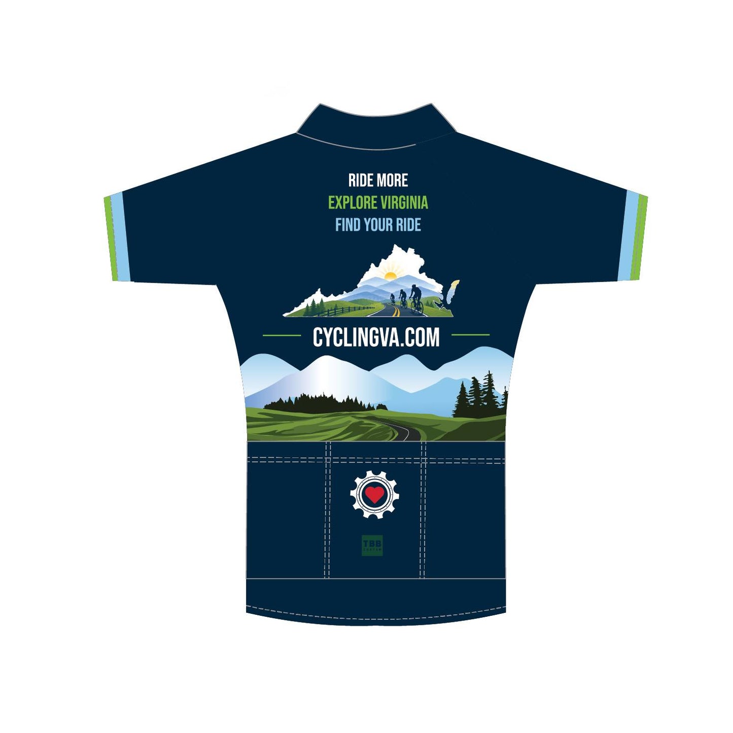 Cycling Virginia Pro+ Jersey