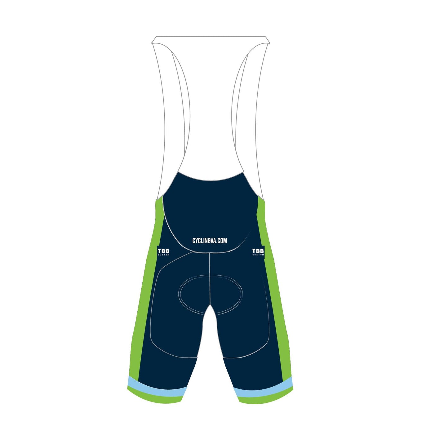 Cycling Virginia Pro+ Bibs