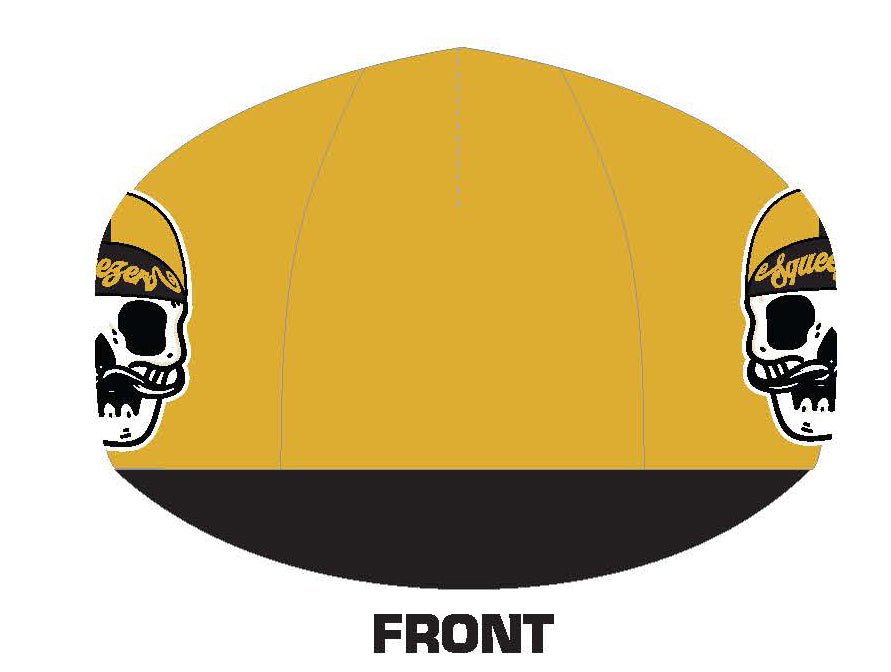Squeezers BC Cycling Cap - Black/Gold