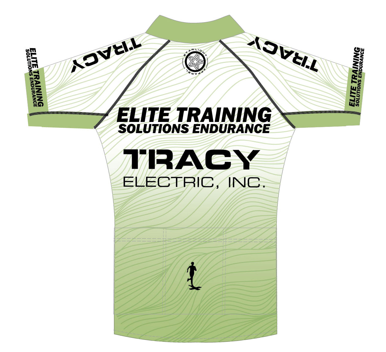 Elite Training Solutions Pro+ Race Jersey - White