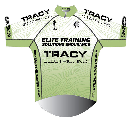 Elite Training Solutions Pro+ Race Jersey - White