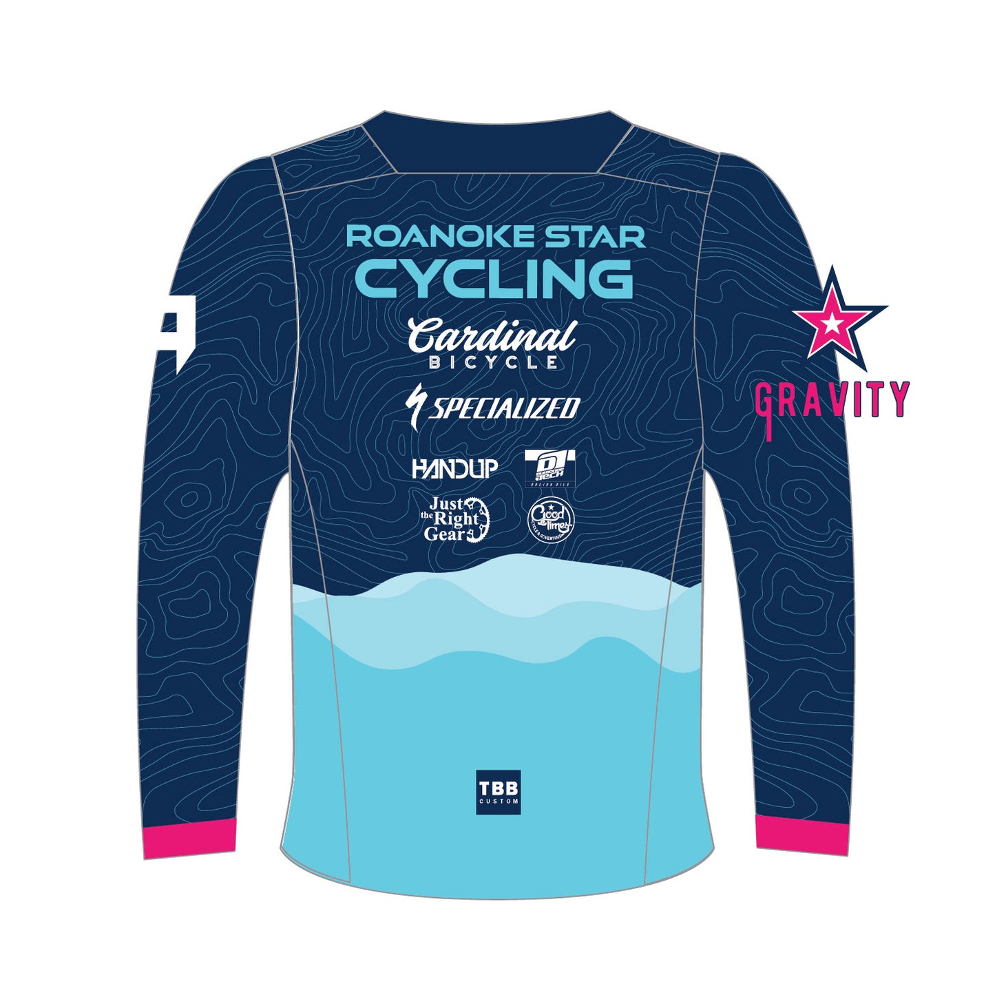 Roanoke Gravity Long Sleeve Trail Jersey