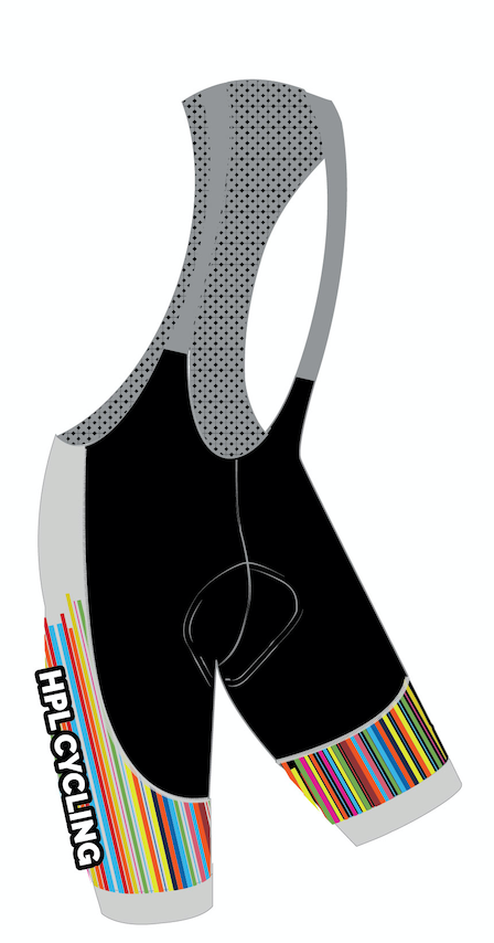 HPL 2023 Pro+ Bibs - Gray