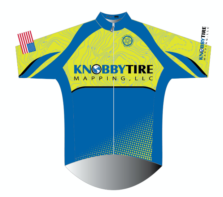 Knobby Tire Mapping Active Race Jersey