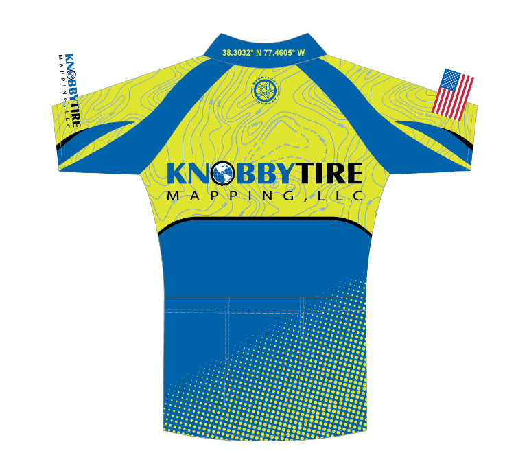 Knobby Tire Mapping Active Race Jersey