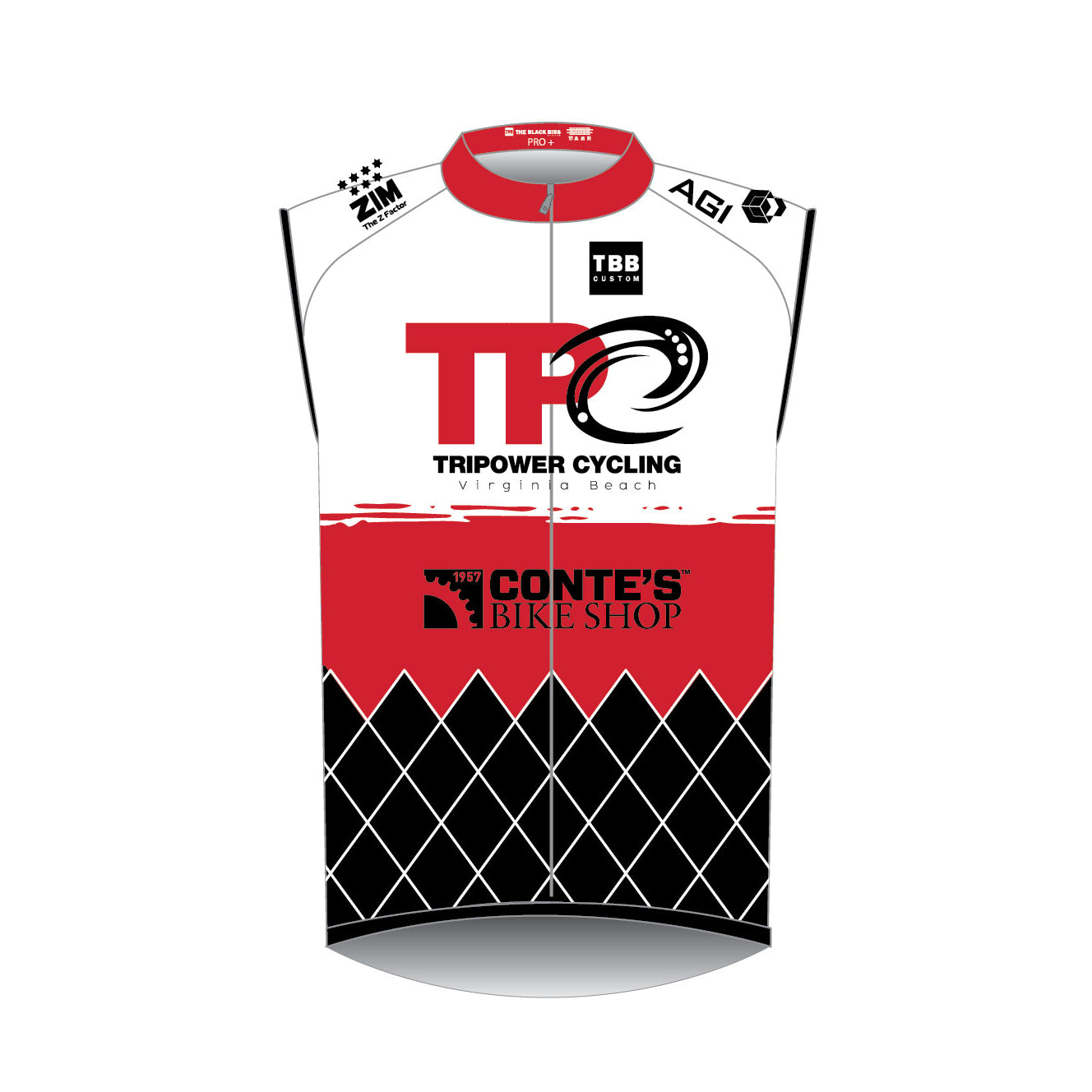 TriPower Wind Vest- Argyle