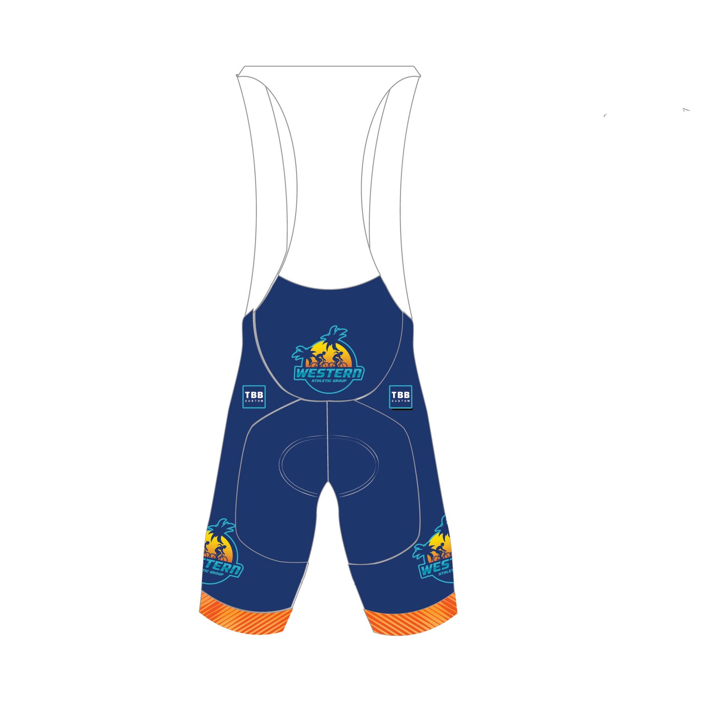 Western Athletic Group Pro+ Bibs