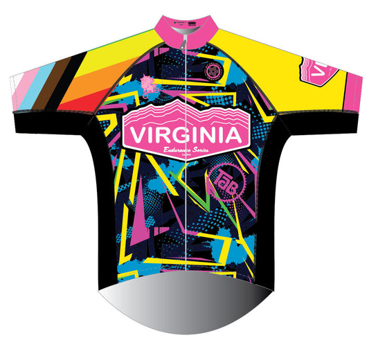 Virginia Endurance Series Pro+ Race Jersey - Hi Vis