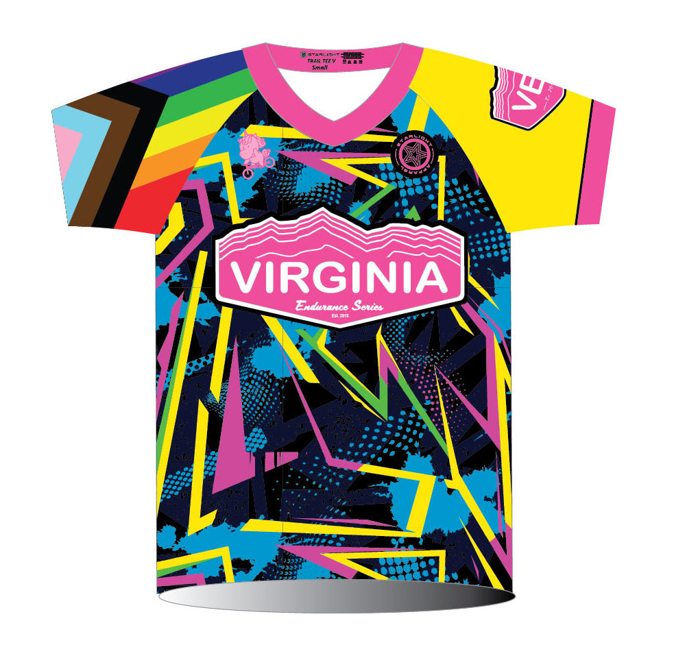 Virginia Endurance Series Trail Tee - Hi Vis